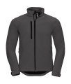 Heren Softshell Jas Russell R140M Titanium